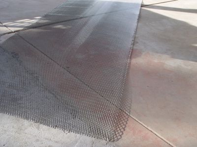 Apply the Stucco Mesh.