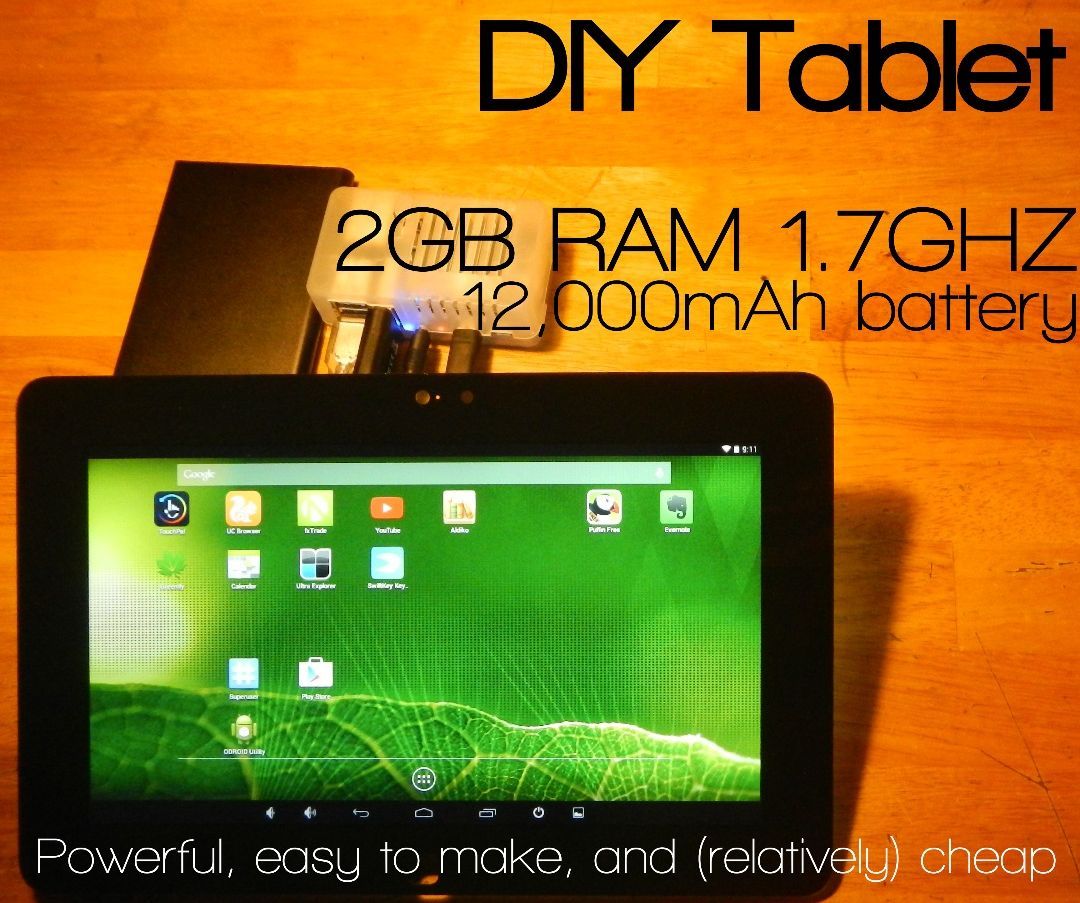 DIY Tablet: Powerful, Easy-to-make, (relatively) Cheap [Part 1: the Guts]