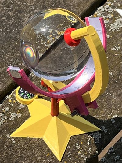 Sunshine Recorder, Keeping Track of the Time That the Sun Is Shining ...