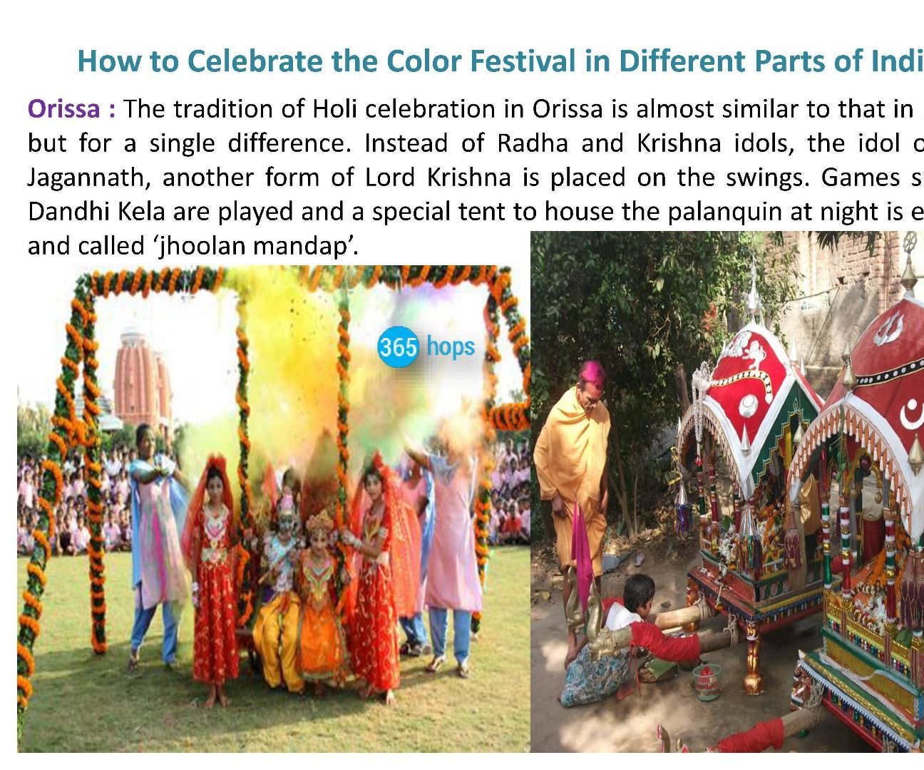 How to Celebrate the Color Festival in Different Parts of India