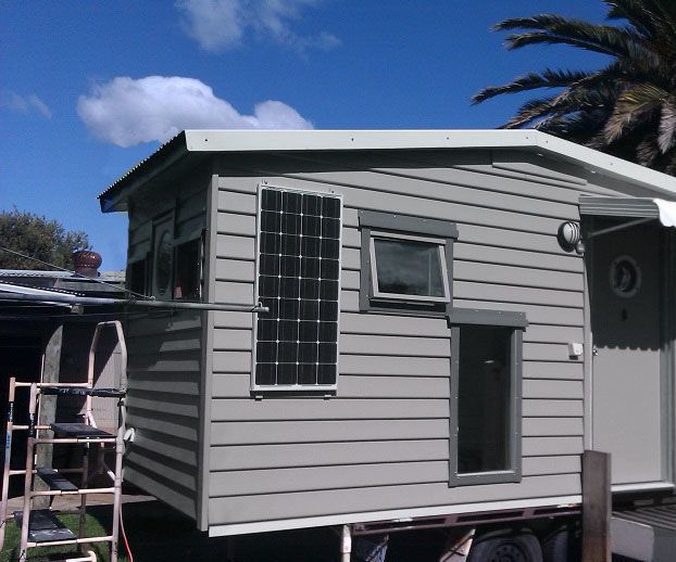 Tiny House Studio on Wheels... Tasmania Australia. OUTDOOR STRUCTURES CONTEST ENTRANT.