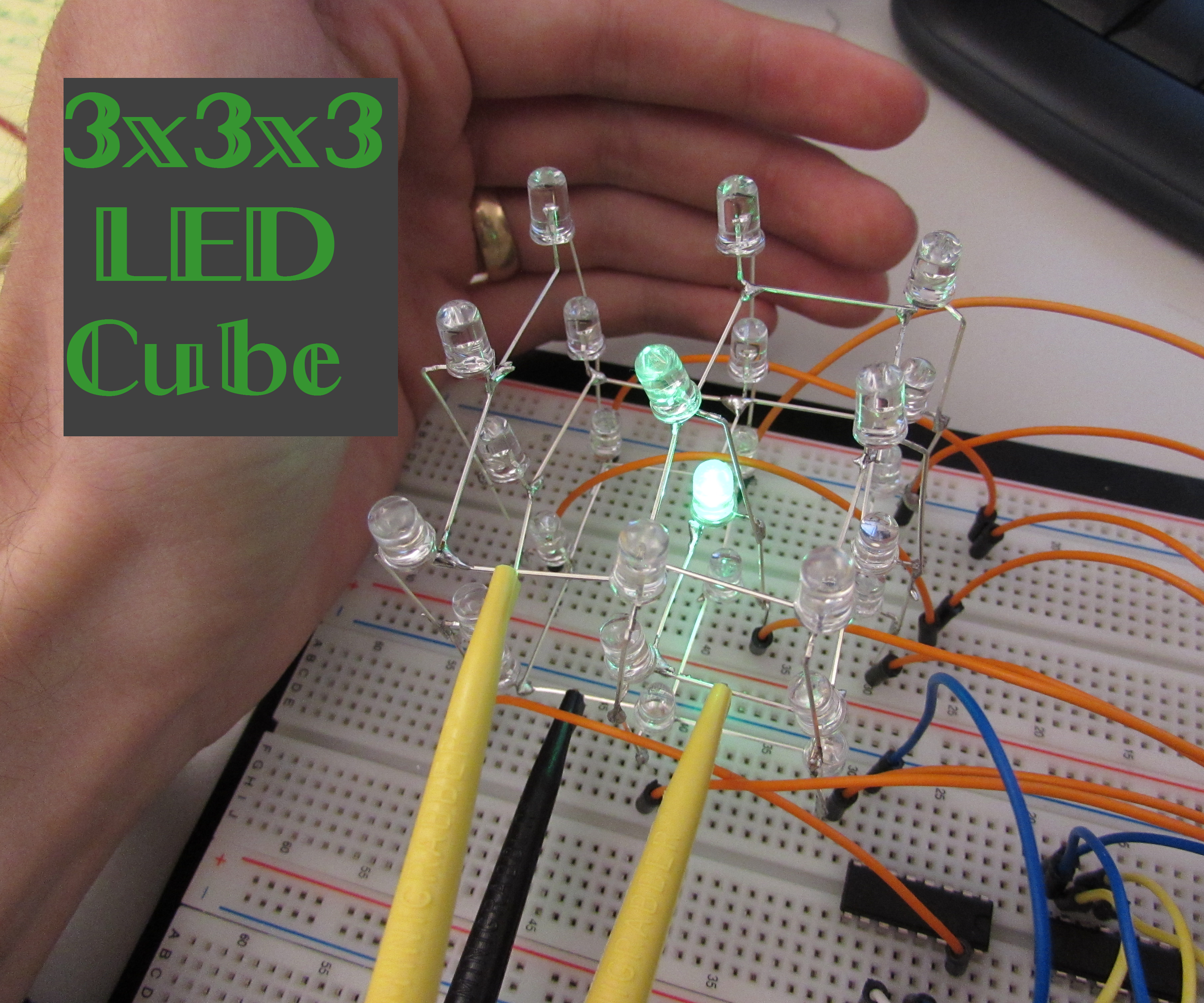 3x3x3 LED Cube