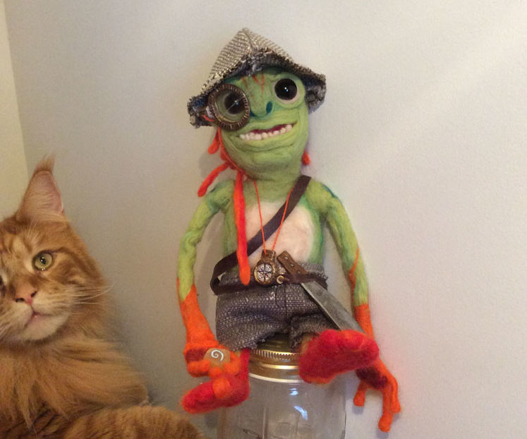 Make a Sir Finley Mrrgglton Plush From Hearthstone