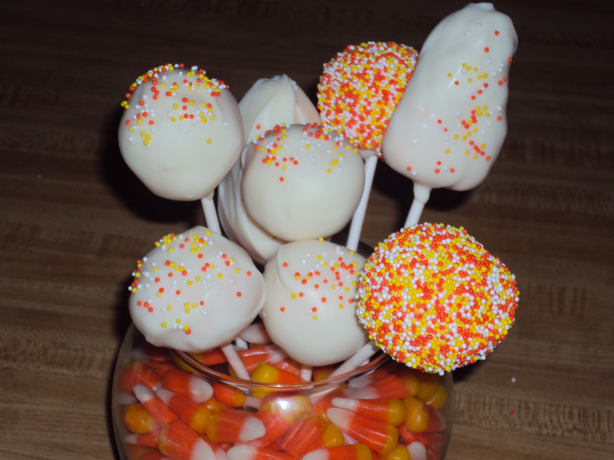 Candy Corn Cake Pops 7 Steps (with Pictures) Instructables