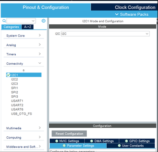 I2C Configuration
