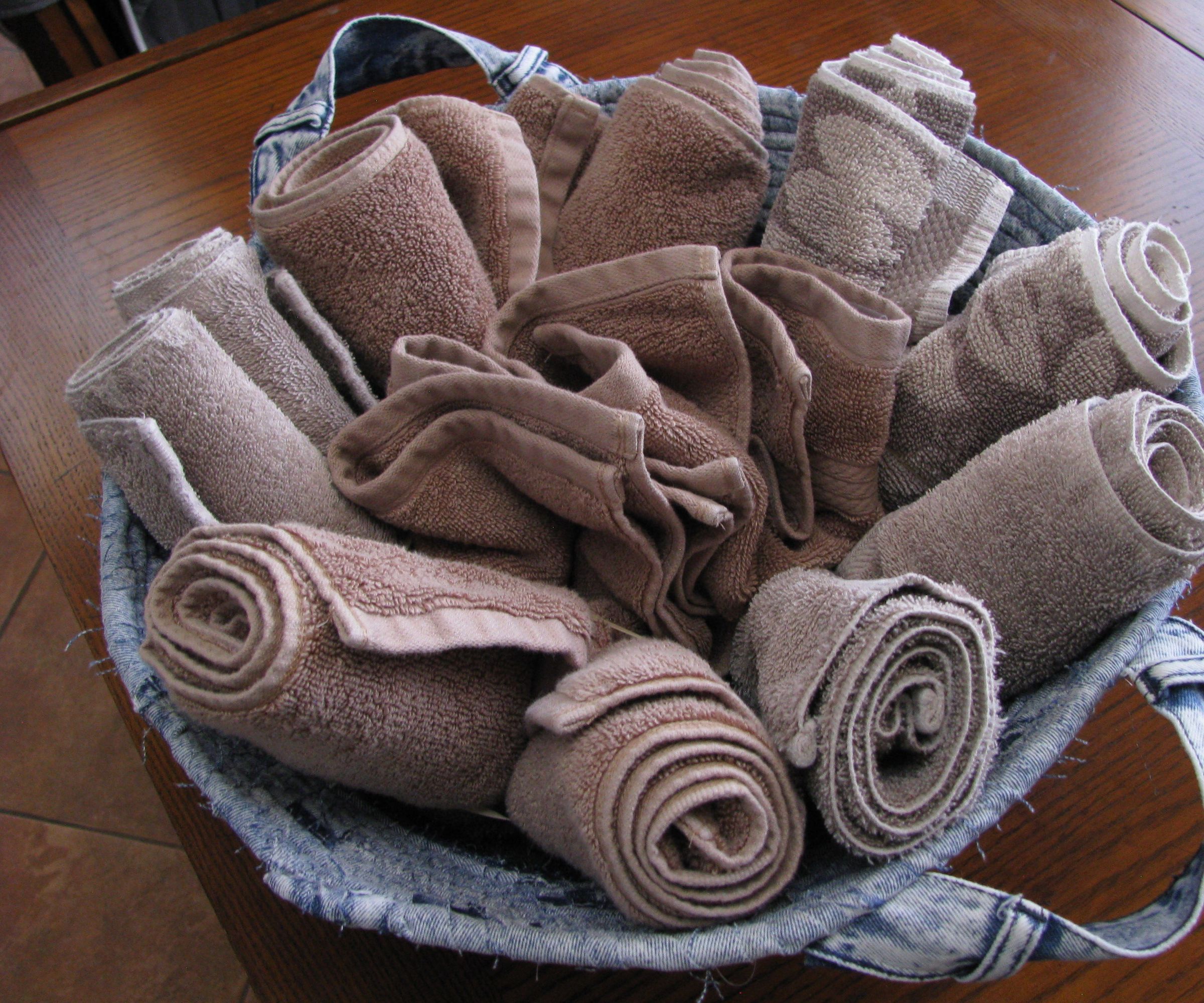 Denim Wrapped Rope Bowl