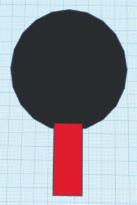 Tinkercad Ping Pong Paddle, and Ball 3D Print