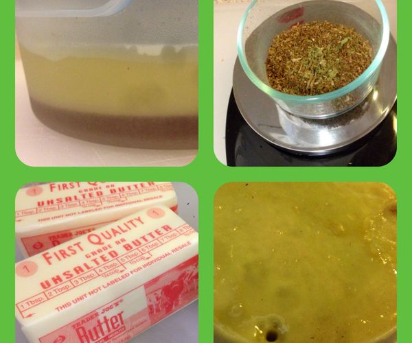 Cannabis Butter From Vaporizer Leftovers