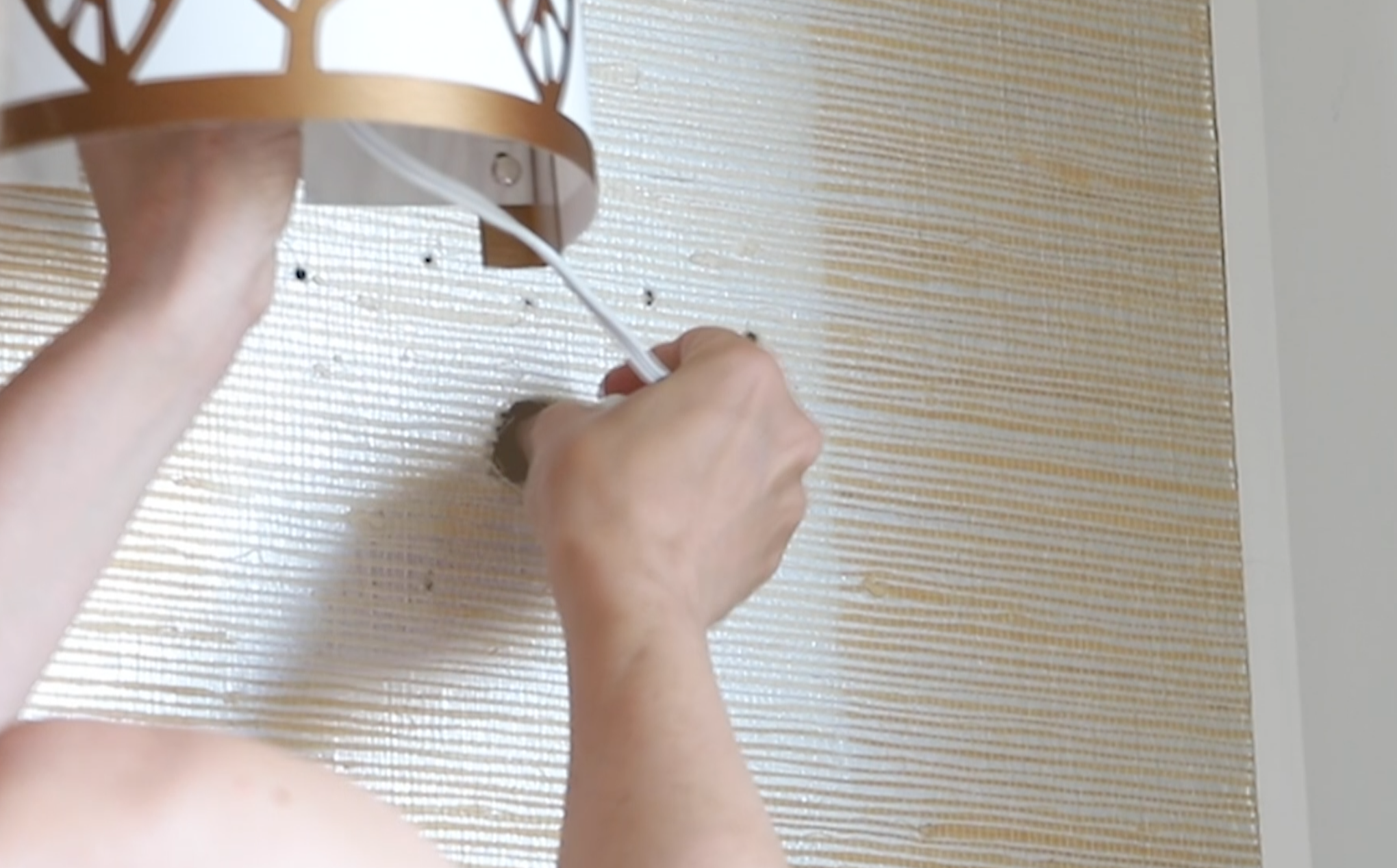 DIY Plug-in Wall Sconce With Interchangeable Shades : 7 Steps (with ...