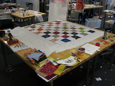 Tilt Sensing Quilt