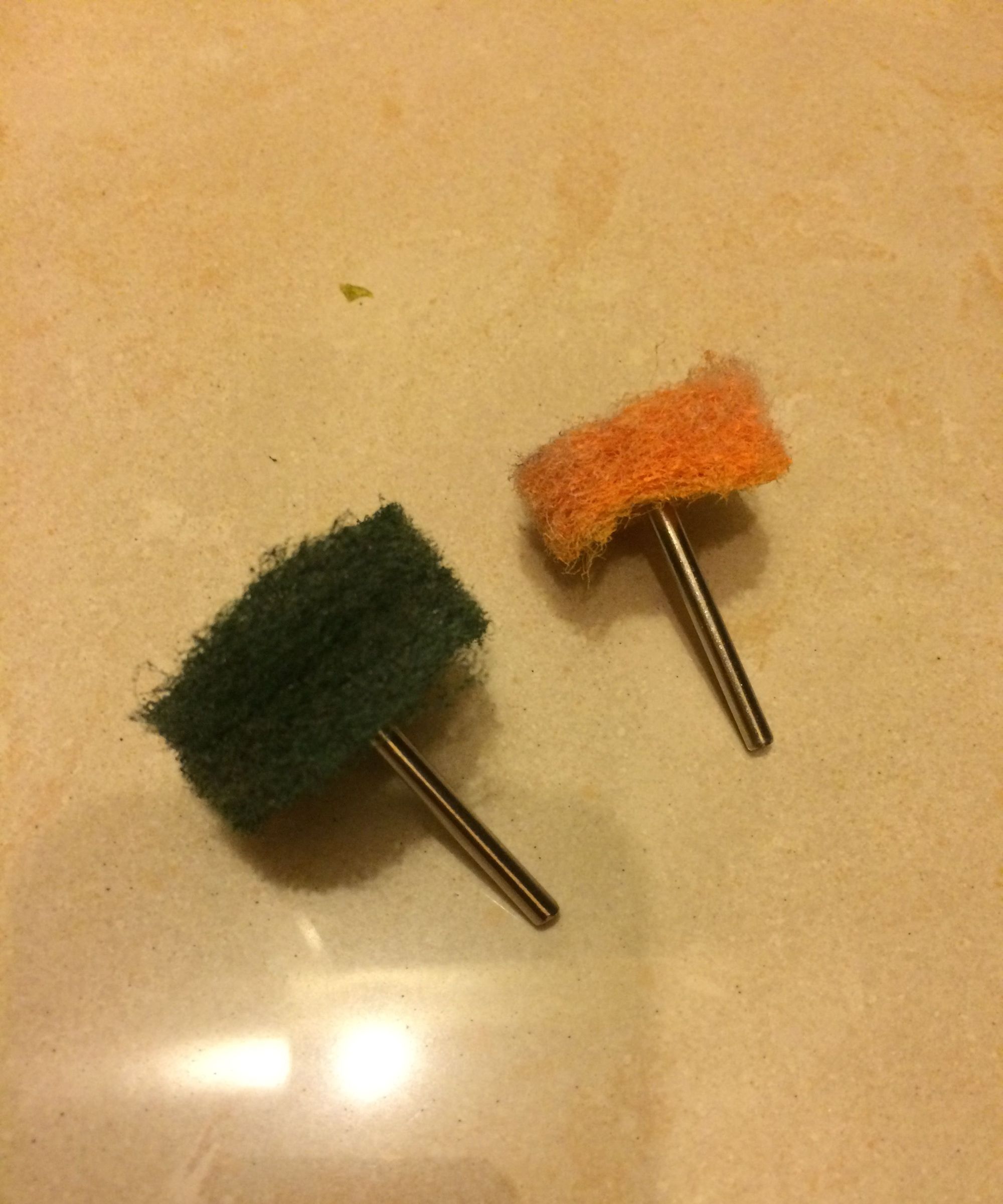 DIY Cheap Abrasive Wheel