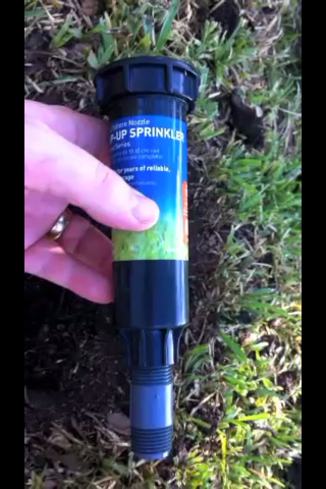 DIY How to Replace a Sprinkler Head Instructables