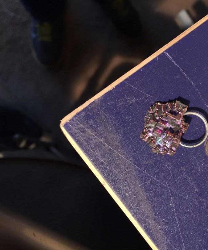 Bismuth Necklace