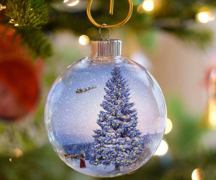 Christmas Ornament Photoshop