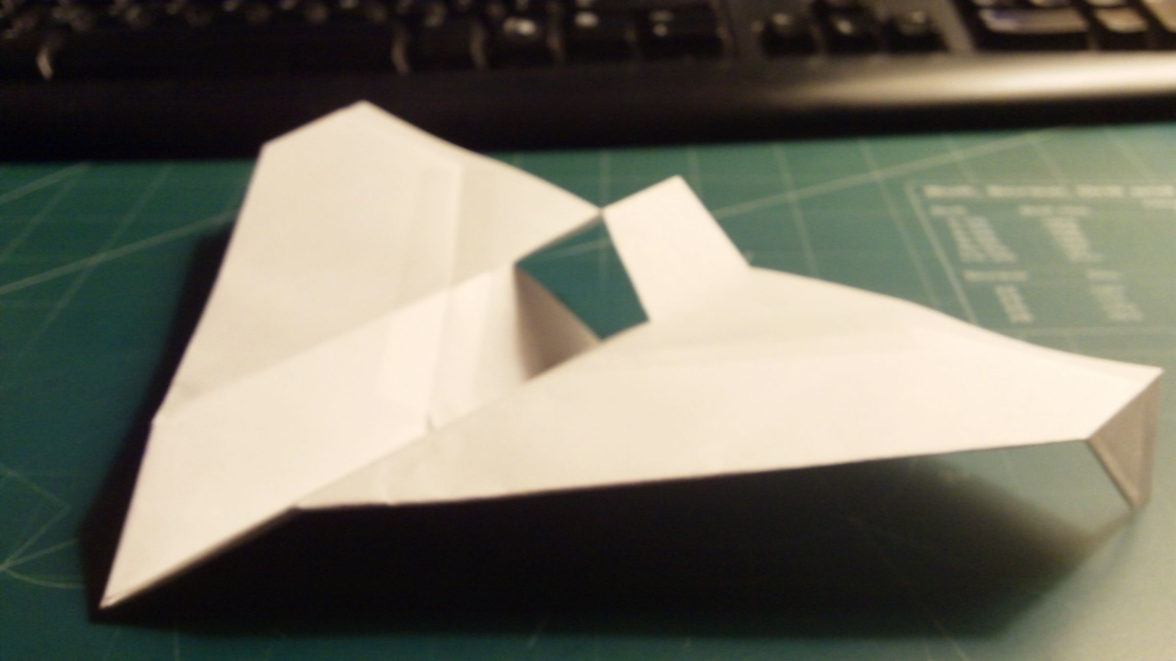 How to Make the Ghoul Paper Airplane