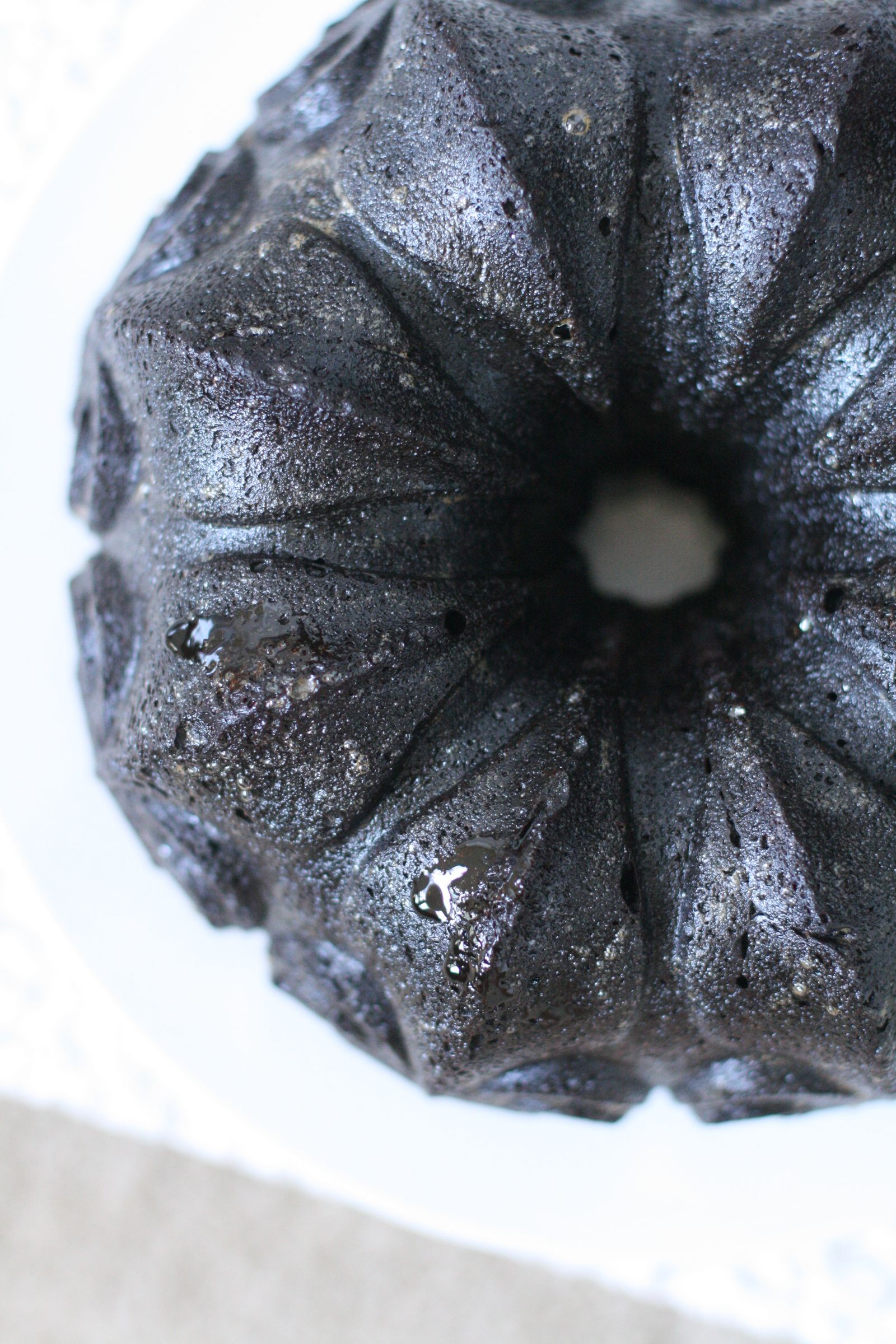 Chocolate Bundt Cake Soaked With Coffee Syrup