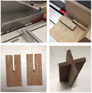 Making the Cross Dovetail Pieces