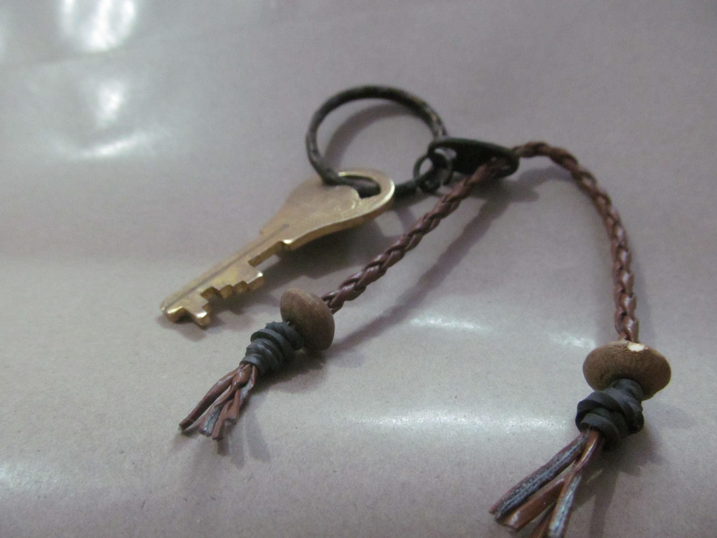 DIY Wooden Bead Keyring 3 Steps Instructables