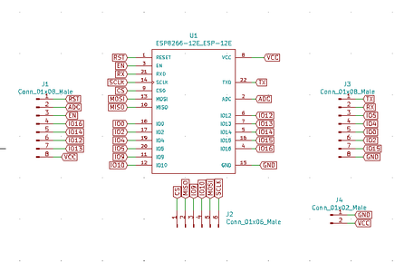 The ESP8266 Bare Breakboard