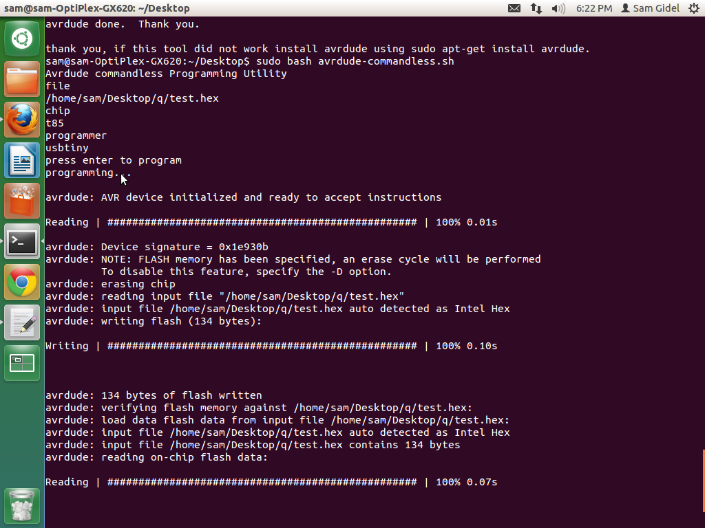 Make Avrdude Easier; Less Boring Commands