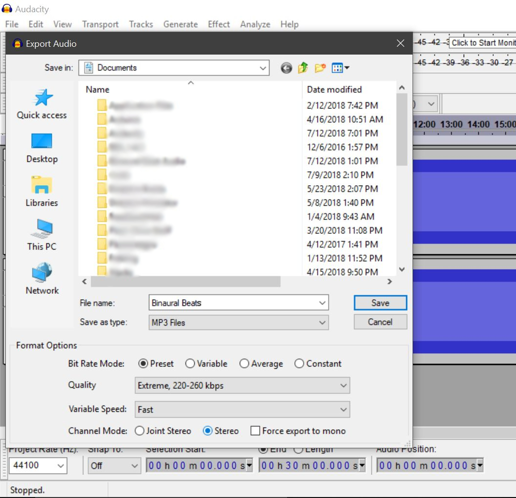 Creating Custom Binaural Beats with Audacity: A Professional Guide to Enhance Your Audio Experience 10 Export and Finish