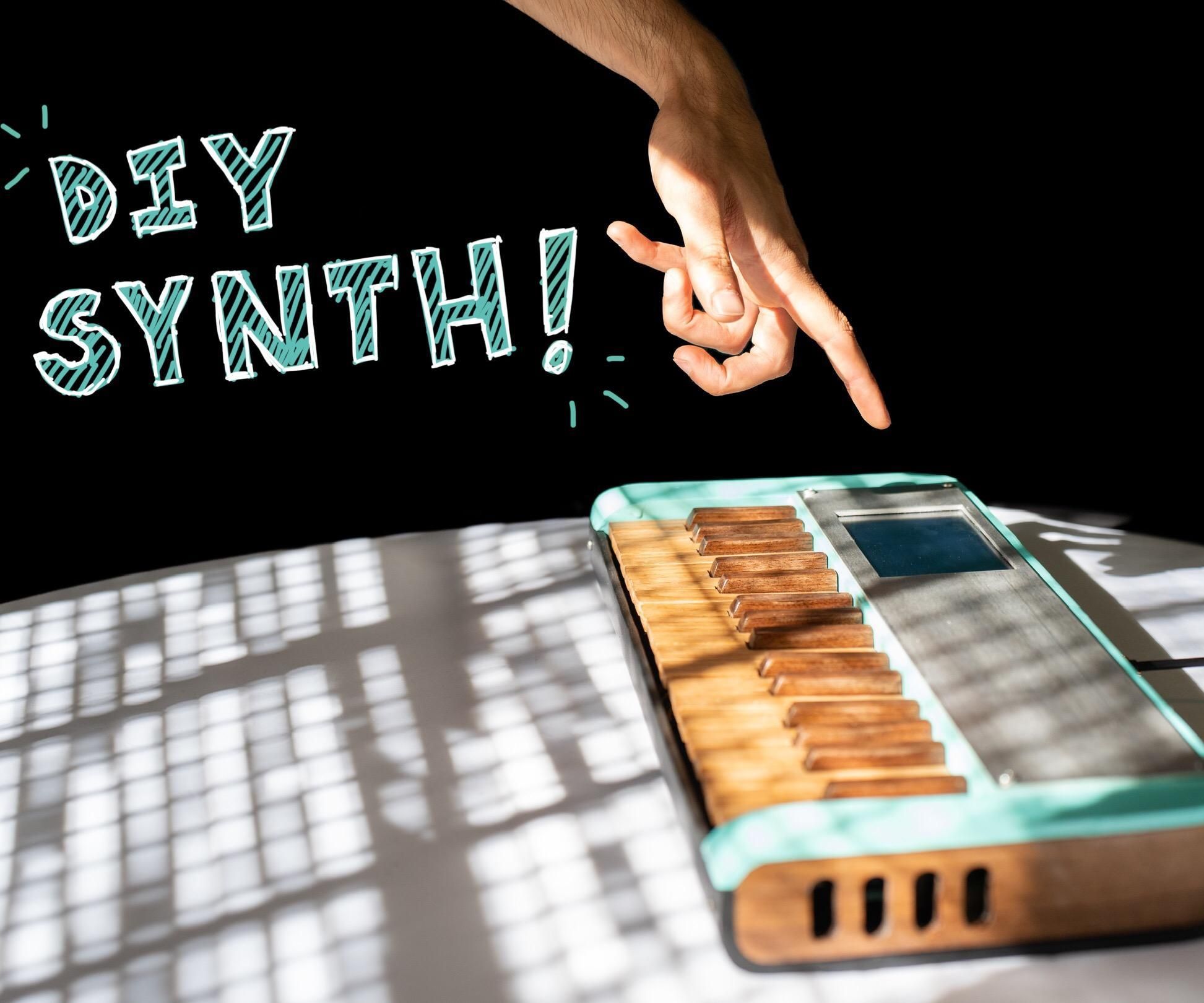 How to Build a Synth With Handmade Wooden Keys (and Cardboard!)