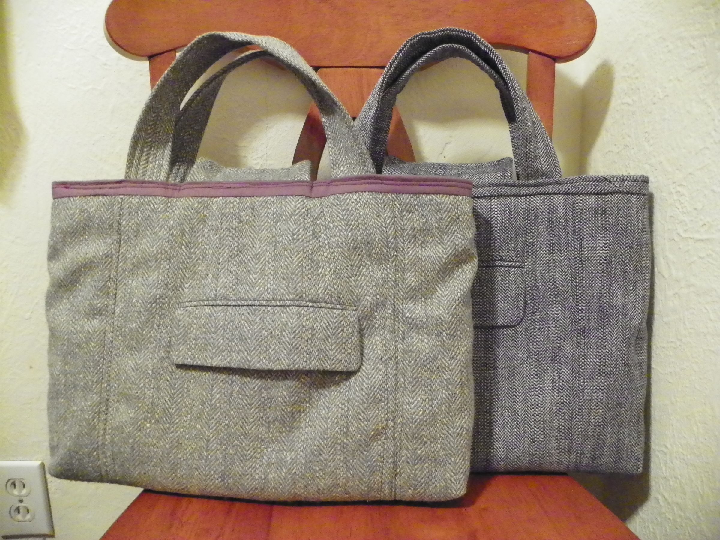 Lap Top Bag From Suit Coat