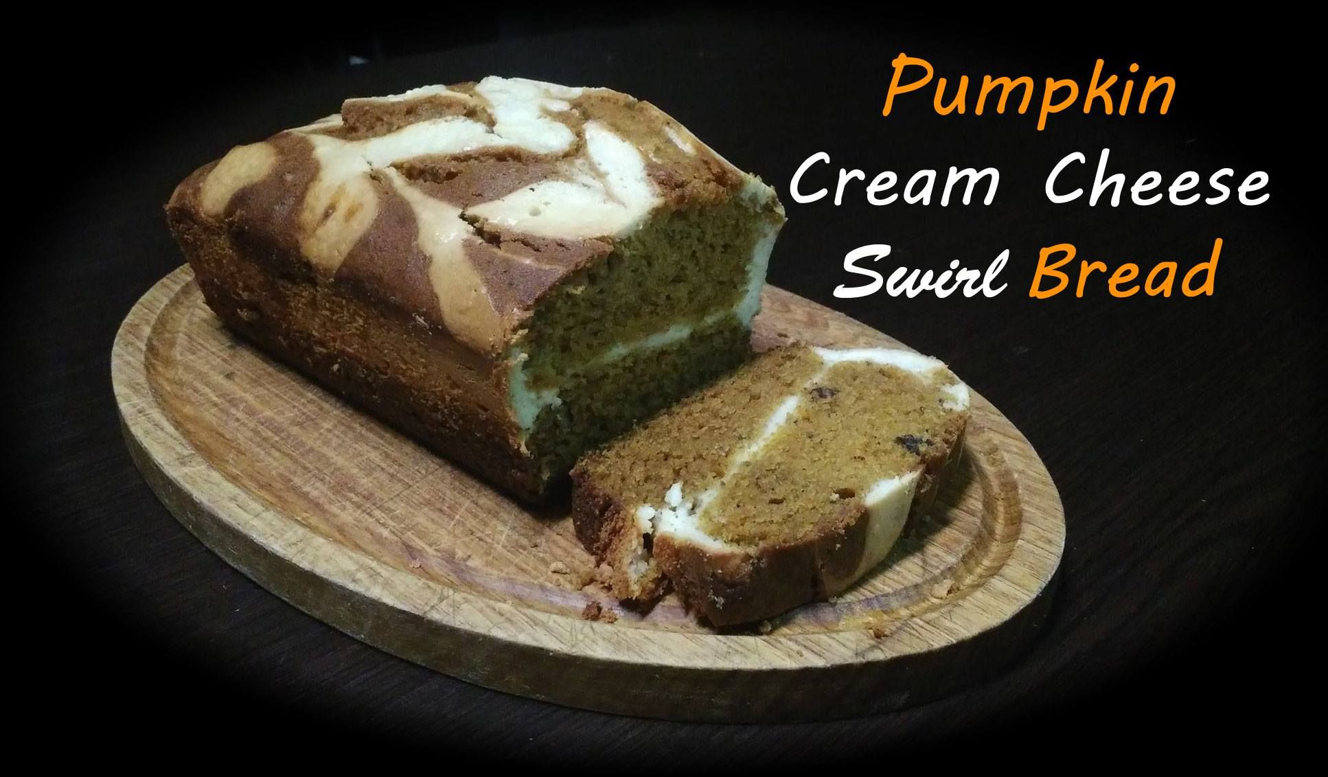 Healthy Pumpkin Cream Cheese Swirl Bread 6 Steps (with Pictures
