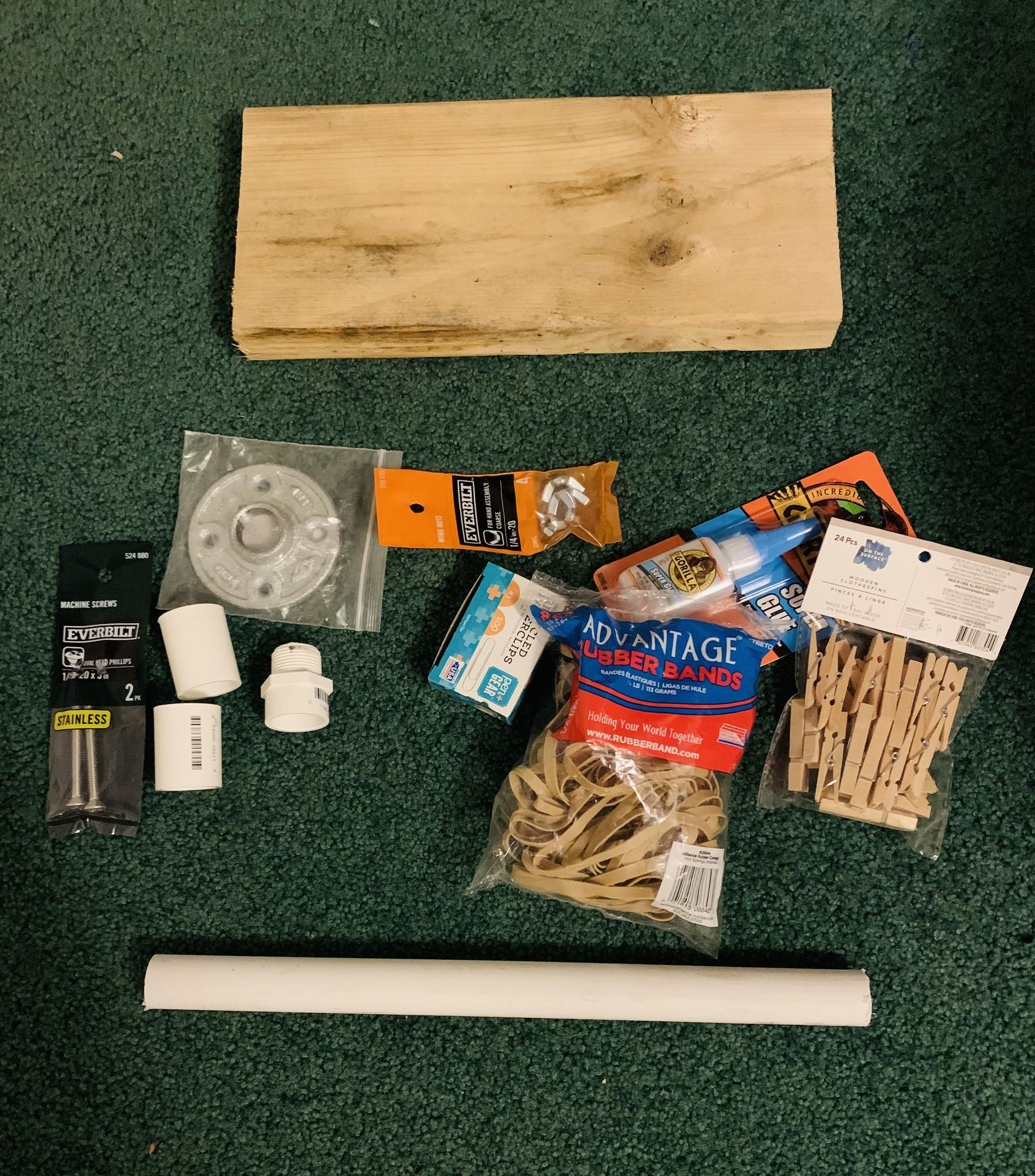 Rubber Band Launcher 7 Steps Instructables