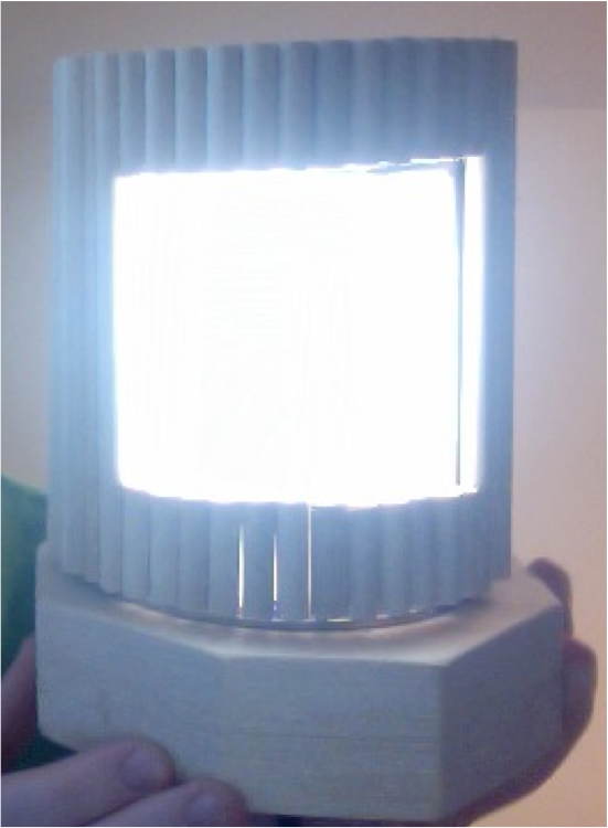 Wooden Sabbath Lamp