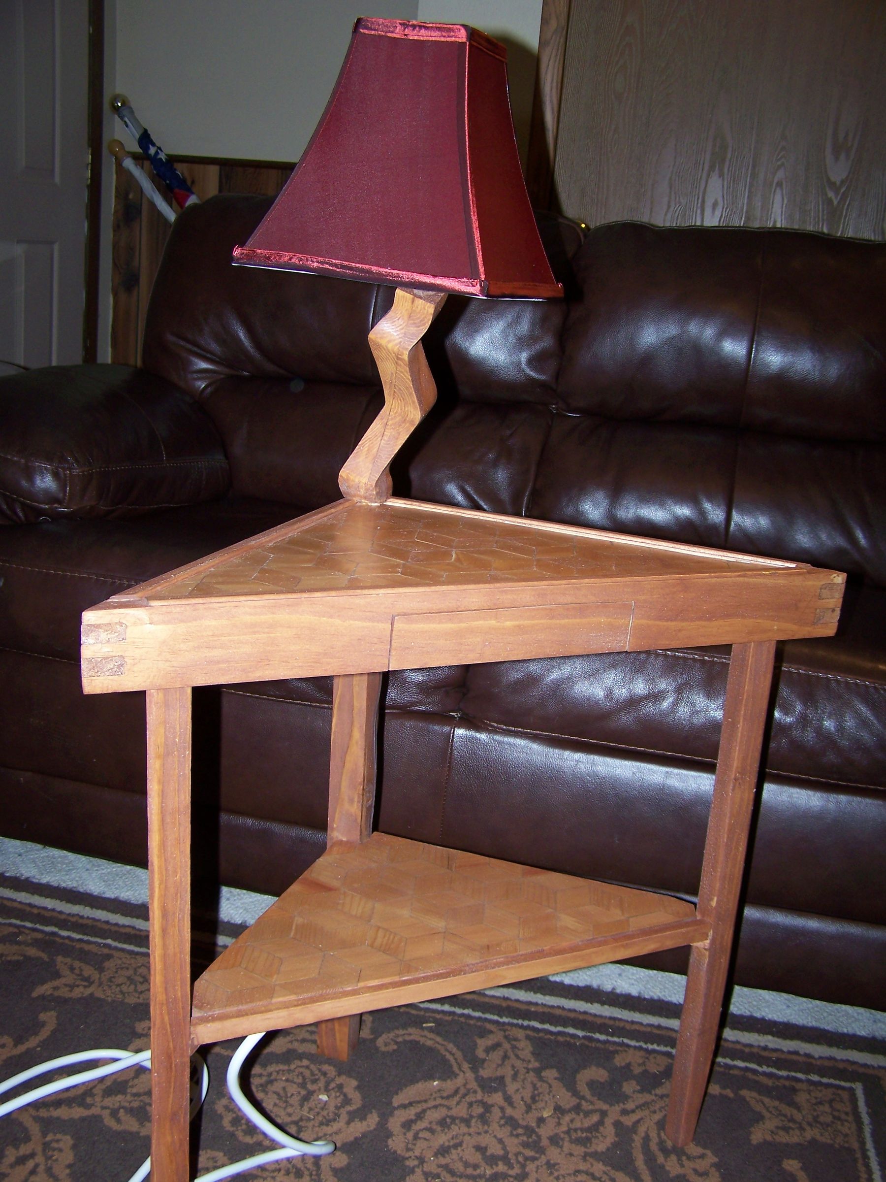 Coolest Crooked Lamp Table You Will Ever See Instructables