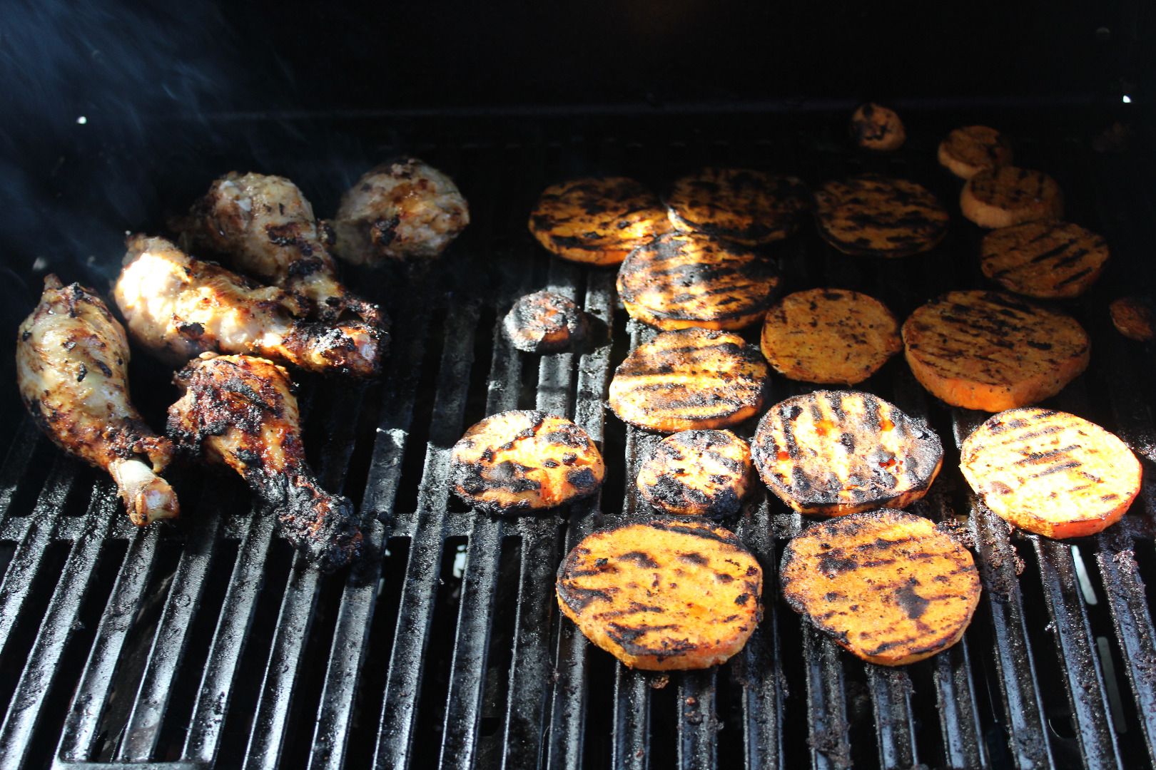 Zesty Grilled Chicken and Yams 4 Steps Instructables