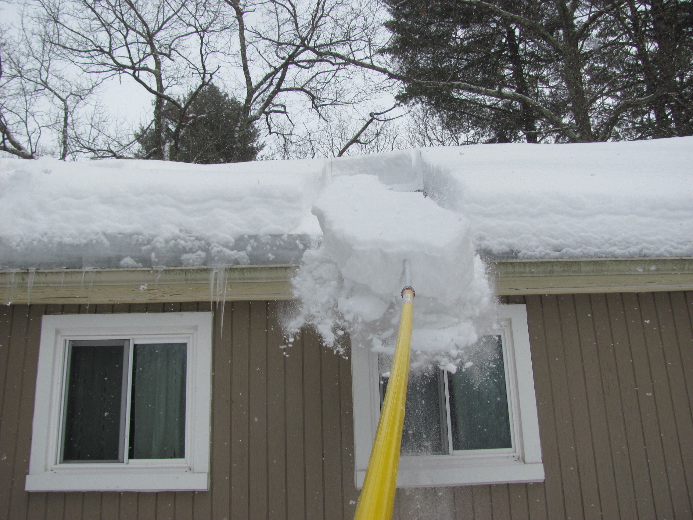 Roof Snow Removal Tool 6 Steps (with Pictures) Instructables