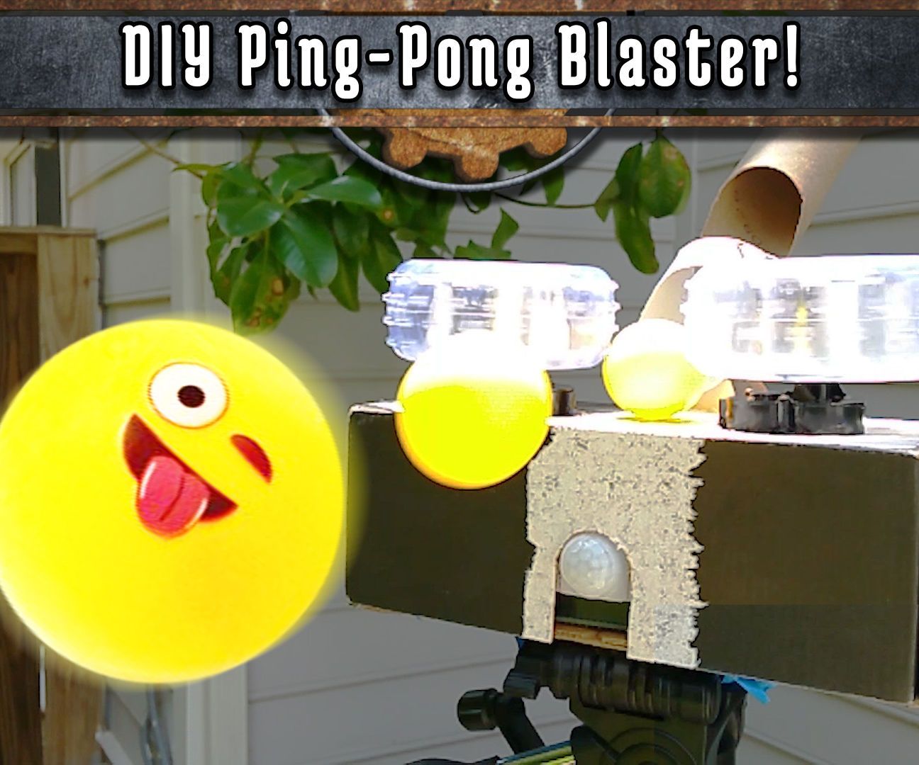DIY Ping Pong Blaster!