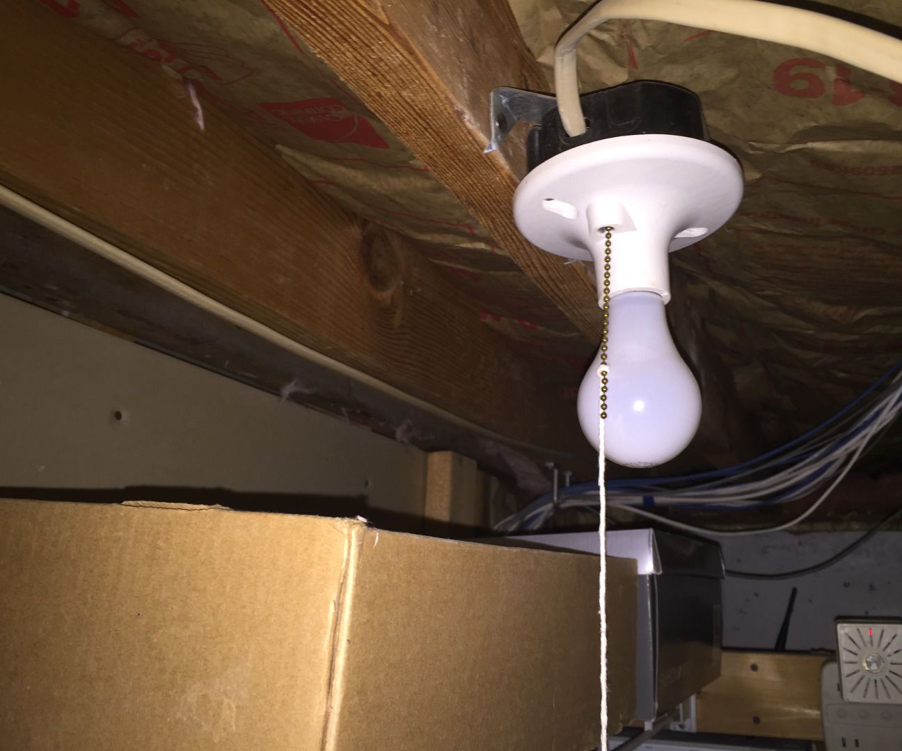 Light a Storage Room With LED Rope Light