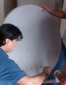 Preparing the Satellite Dish