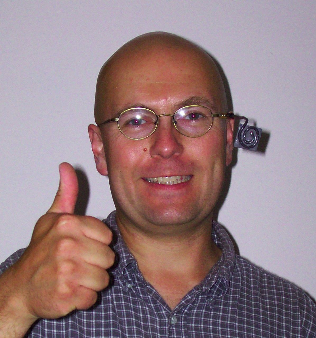 The Pocket-Sized, Clip-On, Rear-View Mirror