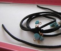 Bracelet with beads and knots