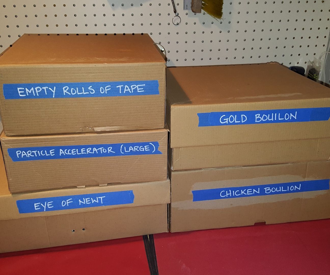 OCD Friendly Cardboard Box Hack