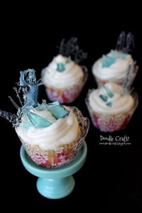 Frozen Icicle Candy Cupcakes!