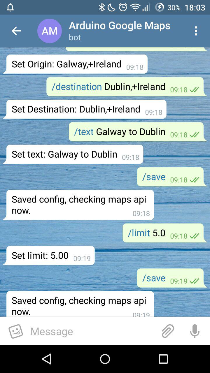 Arduino Traffic Display Using Google Maps API : 5 Steps - Instructables