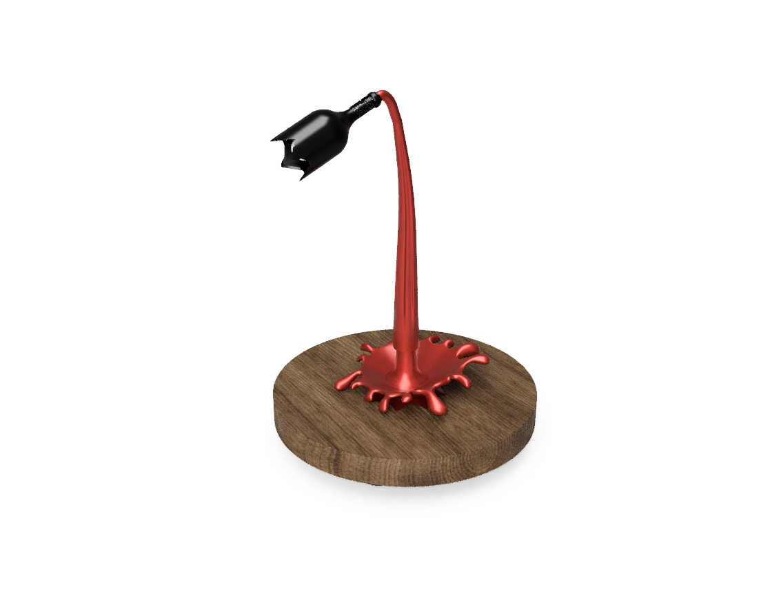 Wine-Splash Lamp 