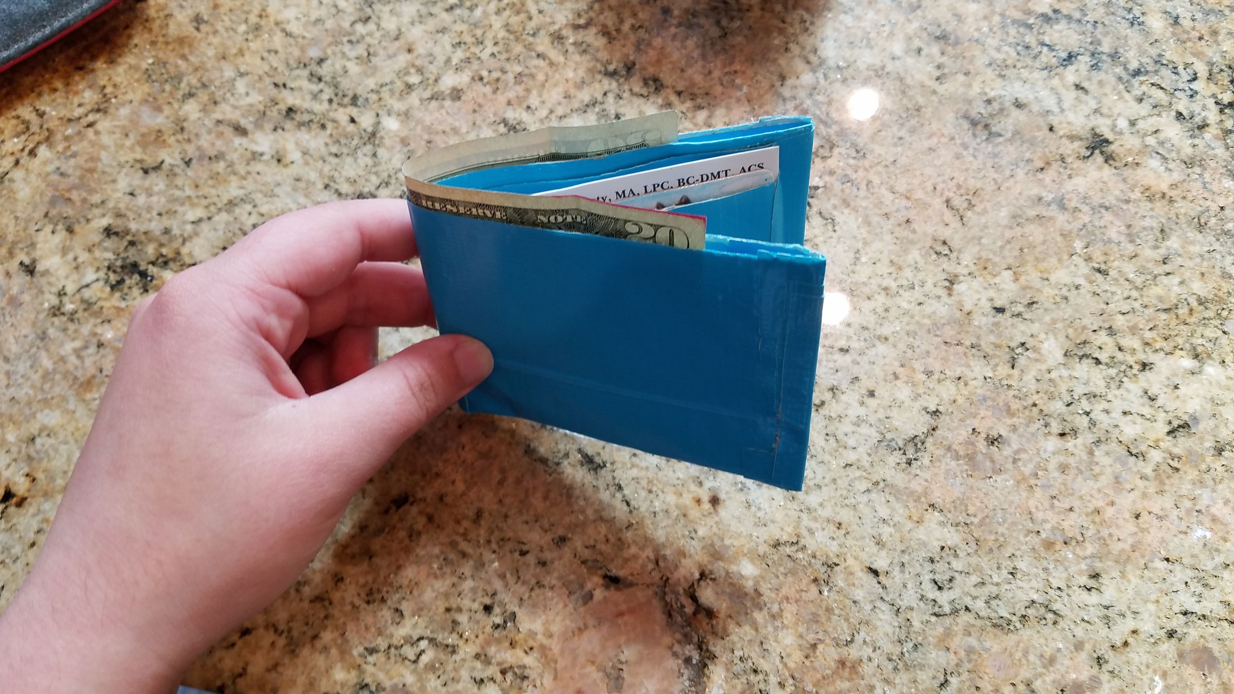 Easy Duct Tape Wallet : 8 Steps - Instructables