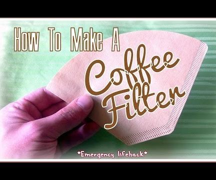 DIY Coffee Filter 