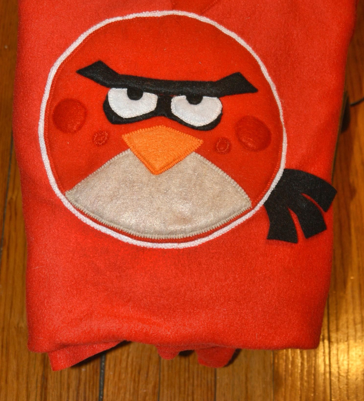 Couverture Polaire Angry Birds - Jeté Enfant 60x48 Pouces - Lavable En Machine
