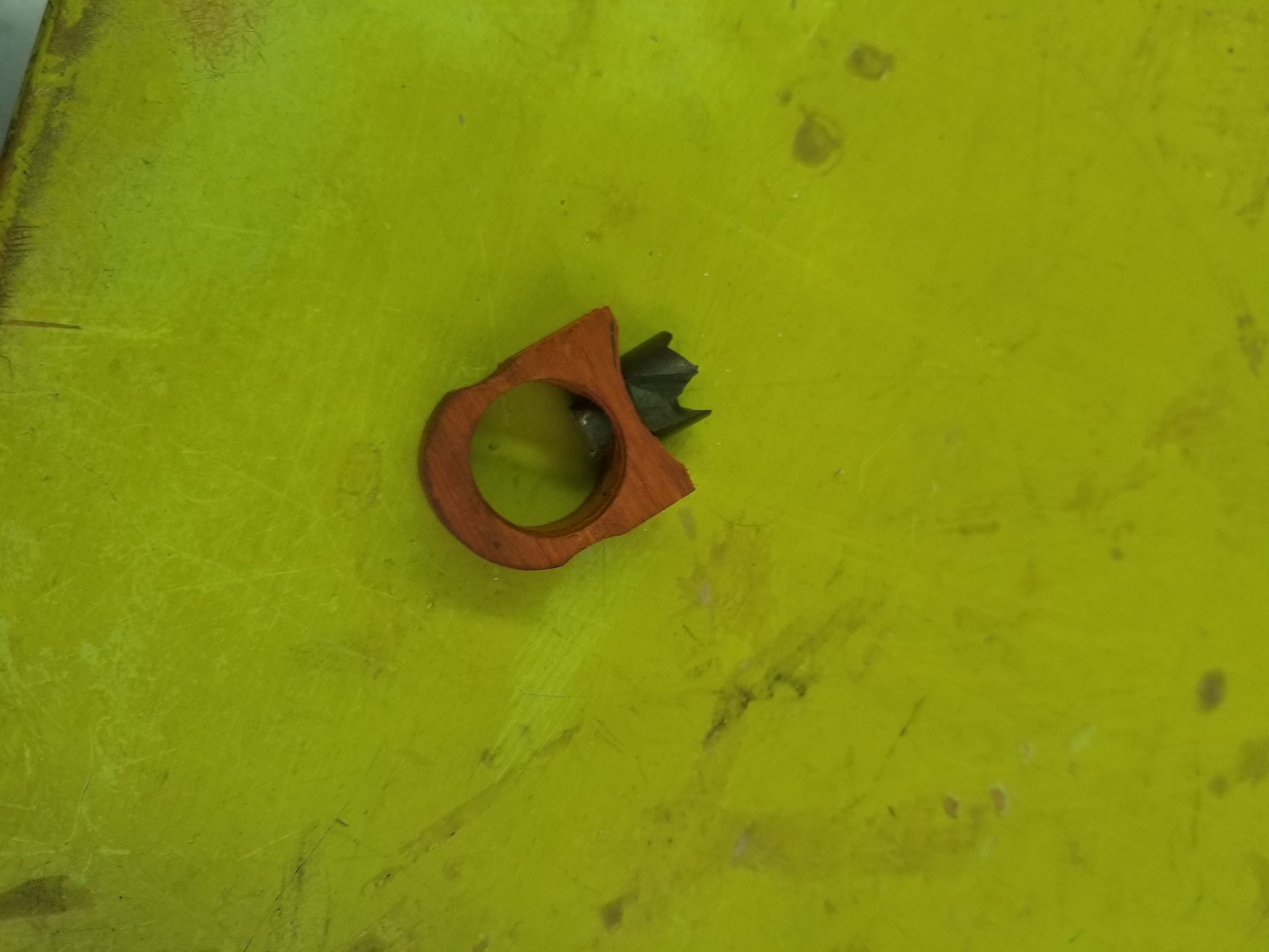 Wooden Drill Bit Ring 12 Steps Instructables