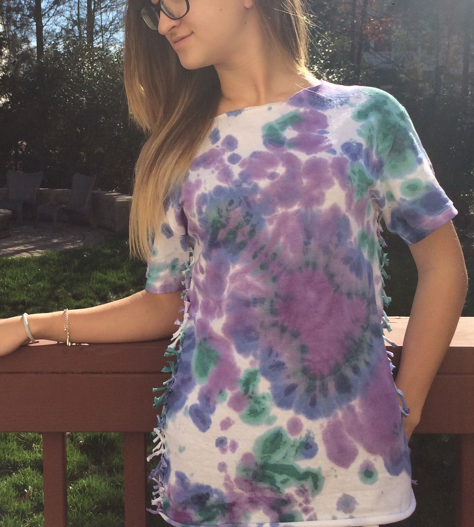 Guitar Tie Dye Shirt