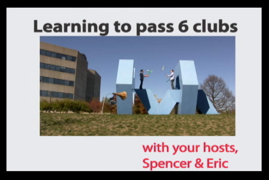 Juggling: Passing Six Clubs