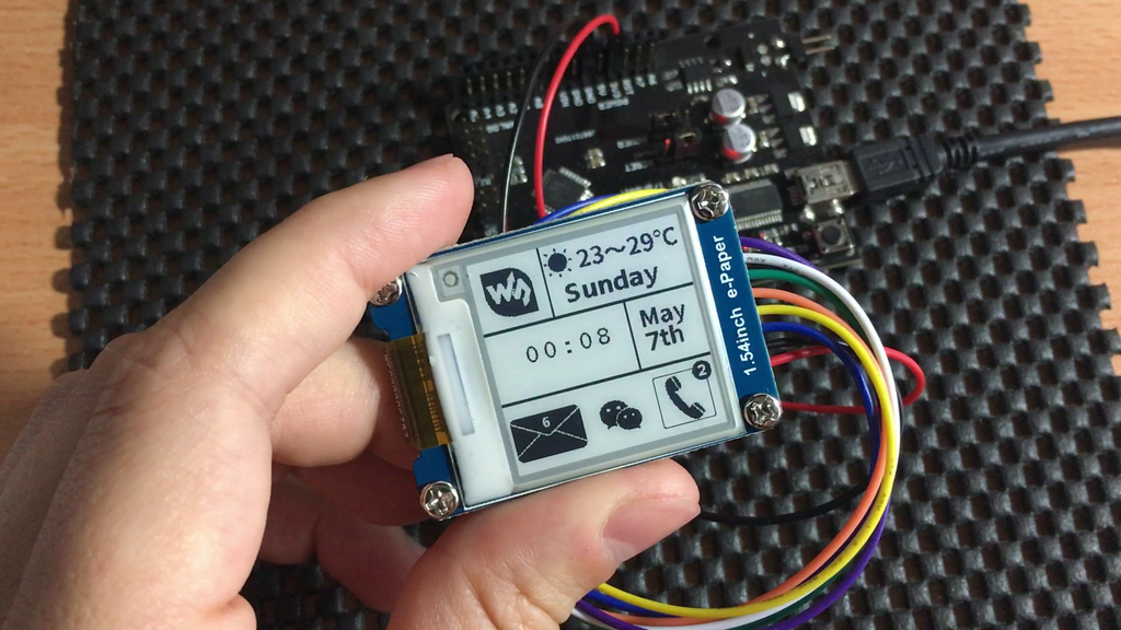 Getting Started With E-Paper Display Modules : 5 Steps - Instructables