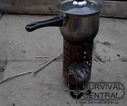 How to Make an Ikea Wood Burning Hobo Stove